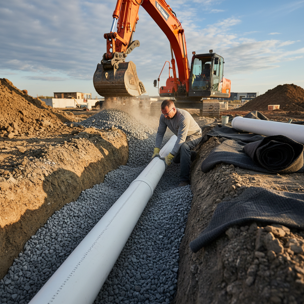 Drain français Saint-Moïse — installation professionnelle