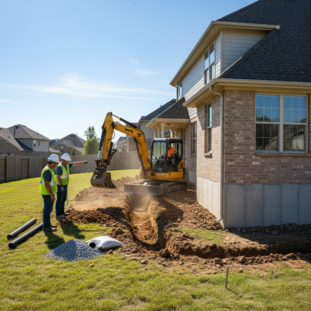 Drain français Lambton — installation professionnelle