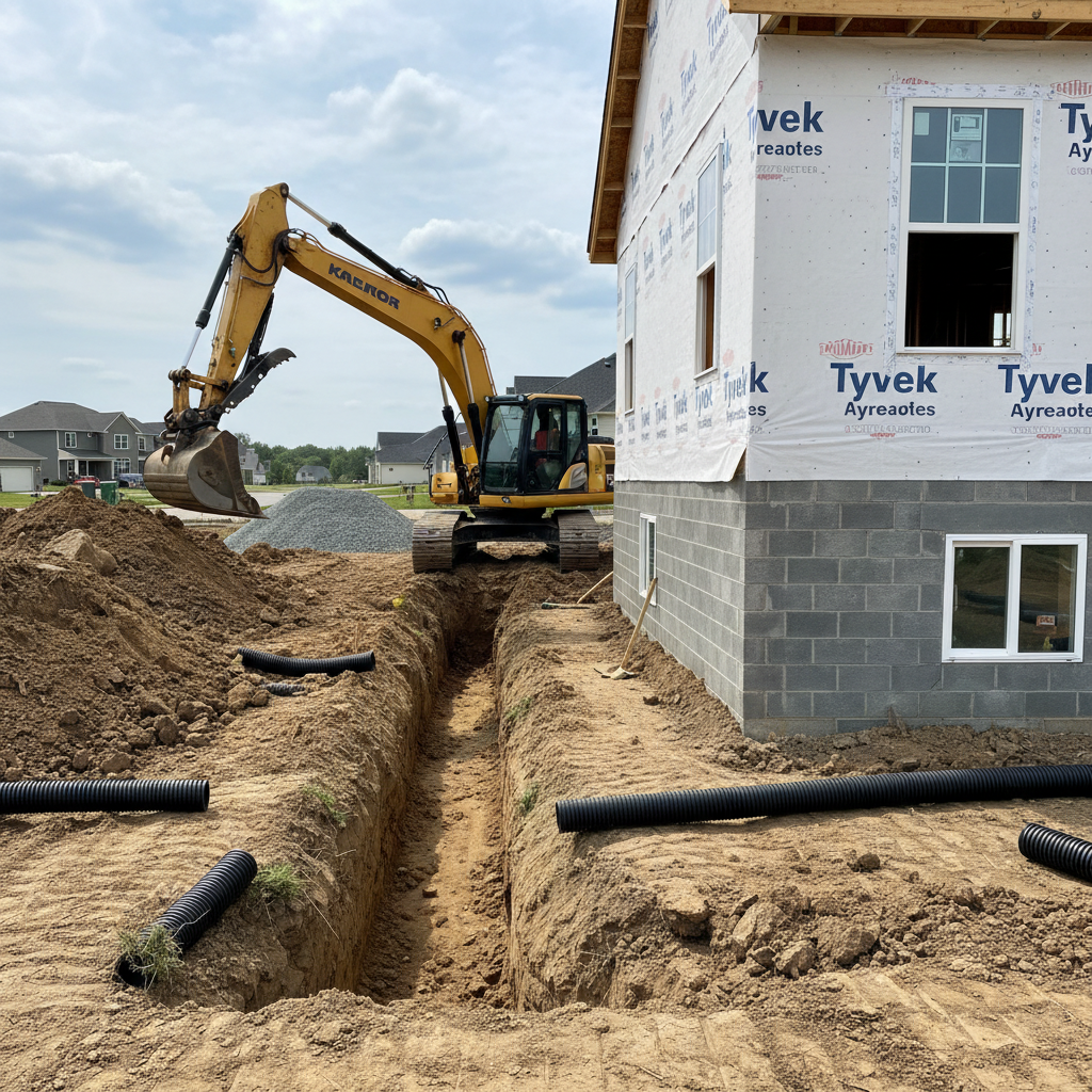 Drain français Grenville — installation professionnelle