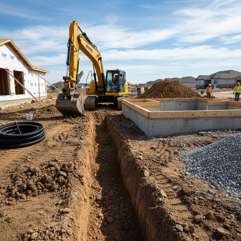 Drain français Saint-Fabien — installation professionnelle