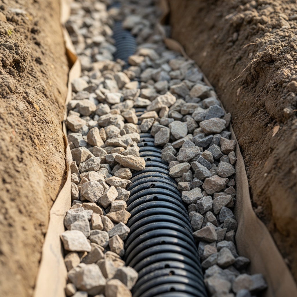 Drain français Rawdon — installation professionnelle