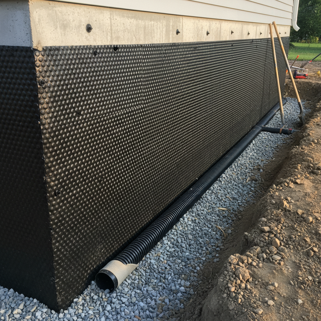 Drain français Saint-André-d'Argenteuil — installation professionnelle