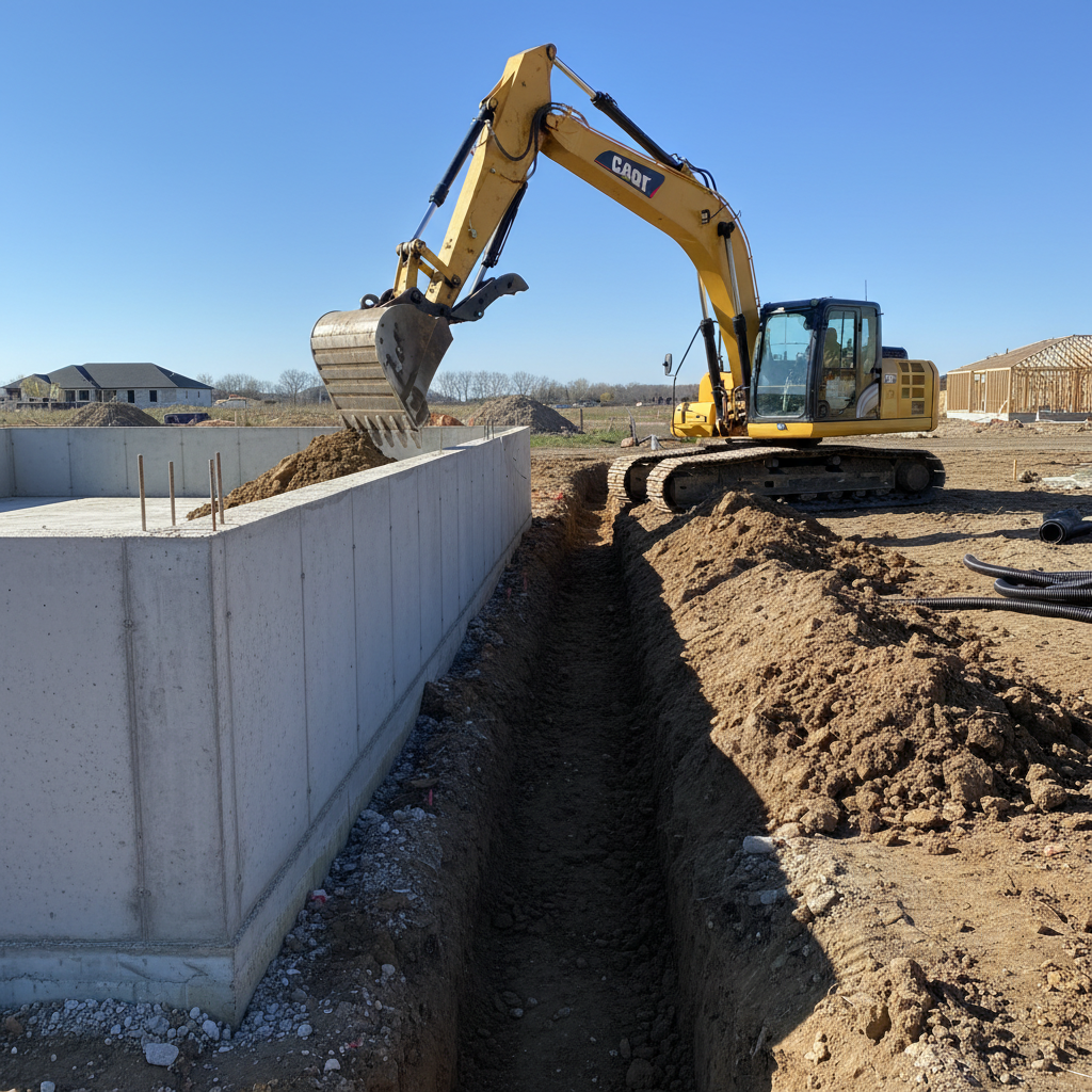 Drain français Ferme-Neuve — installation professionnelle