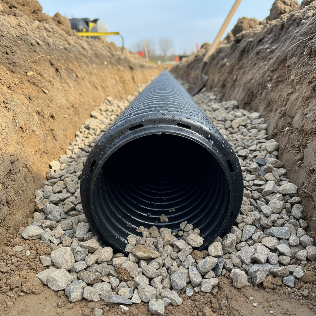 Drain français Lantier — installation professionnelle