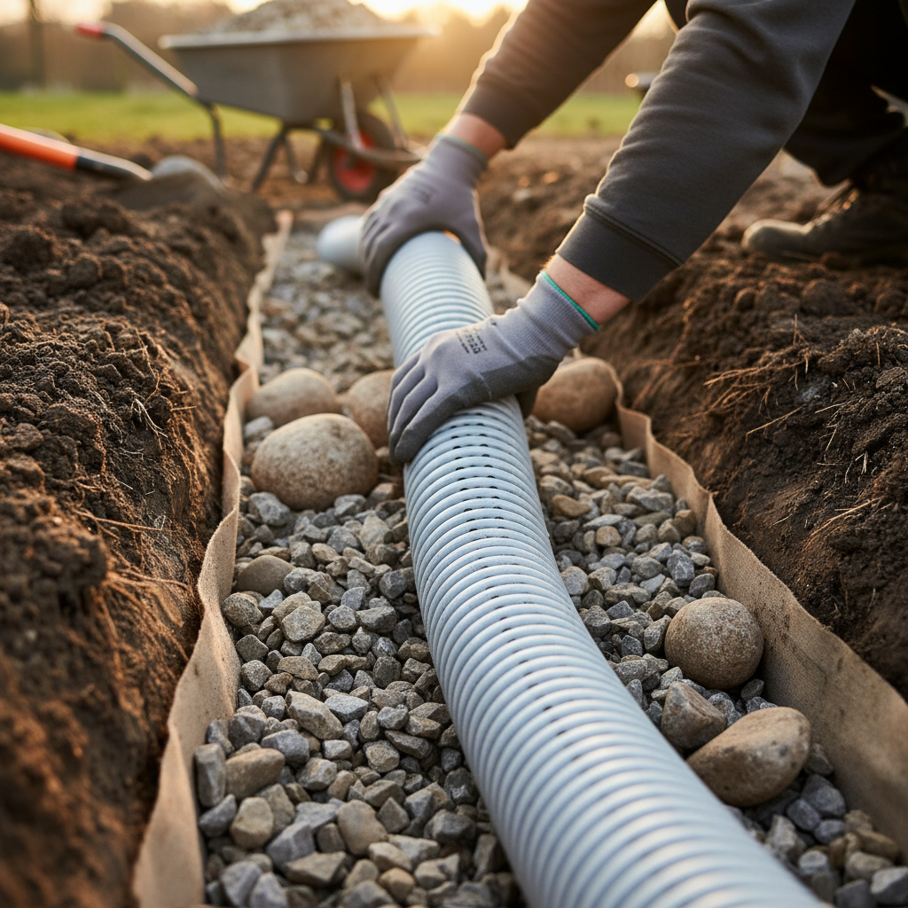 Drain français Aguanish — installation professionnelle