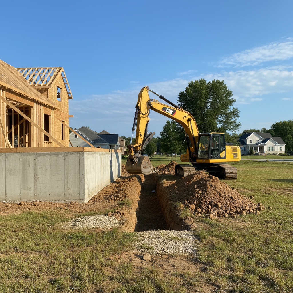 Drain français Magog — installation professionnelle