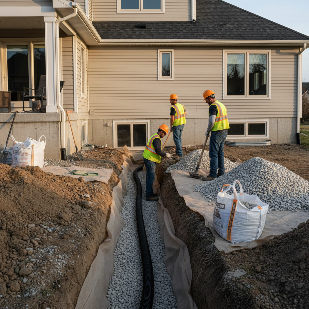 Drain français Mirabel — installation professionnelle
