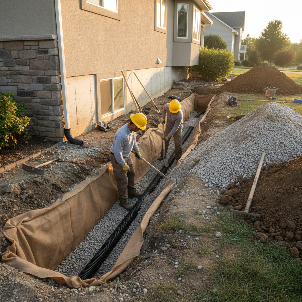 Drain français Lac-Ernest — installation professionnelle