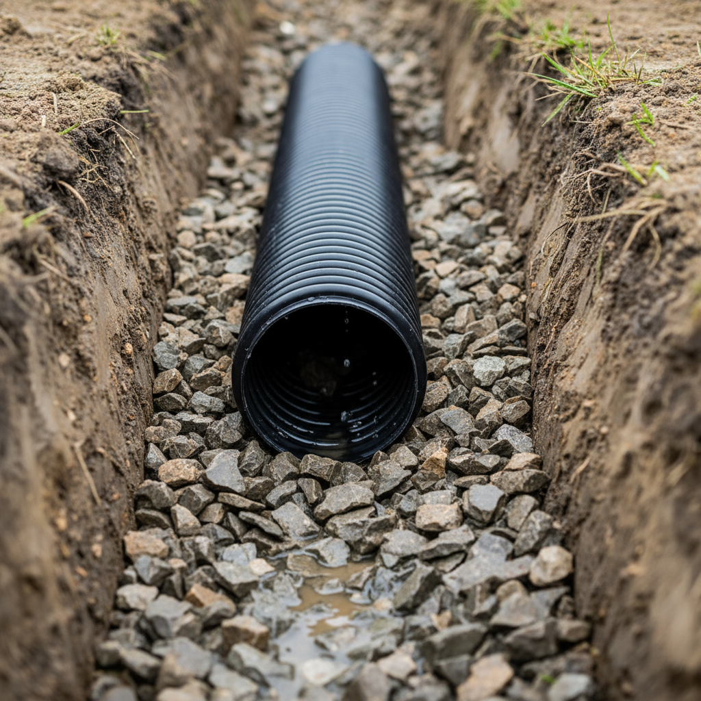 Drain français Sainte-Agathe-des-Monts — installation professionnelle