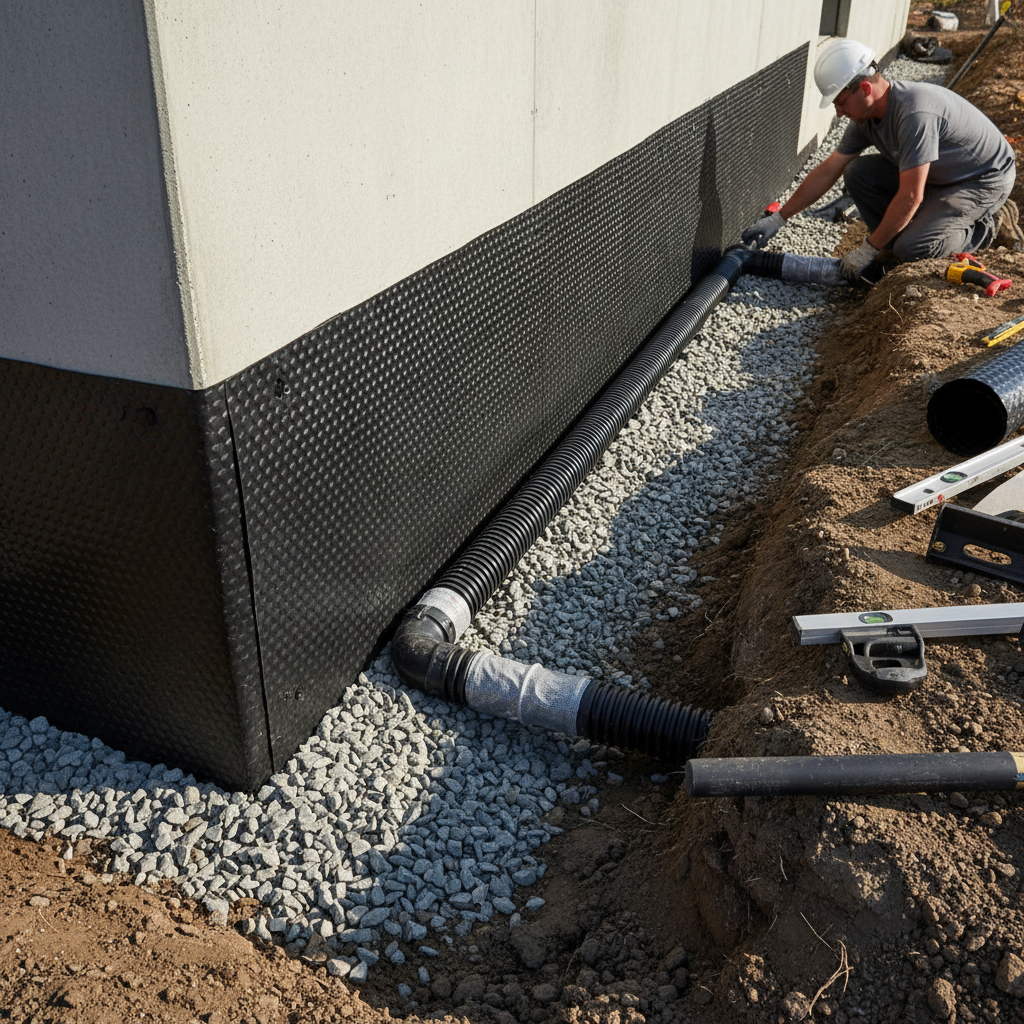 Drain français Low — installation professionnelle